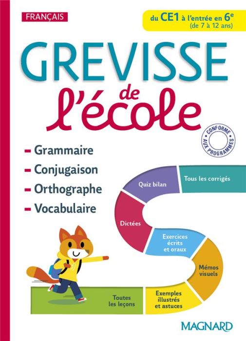 Emprunter Grevisse de l'école du CE1 à l'entrée en 6e livre