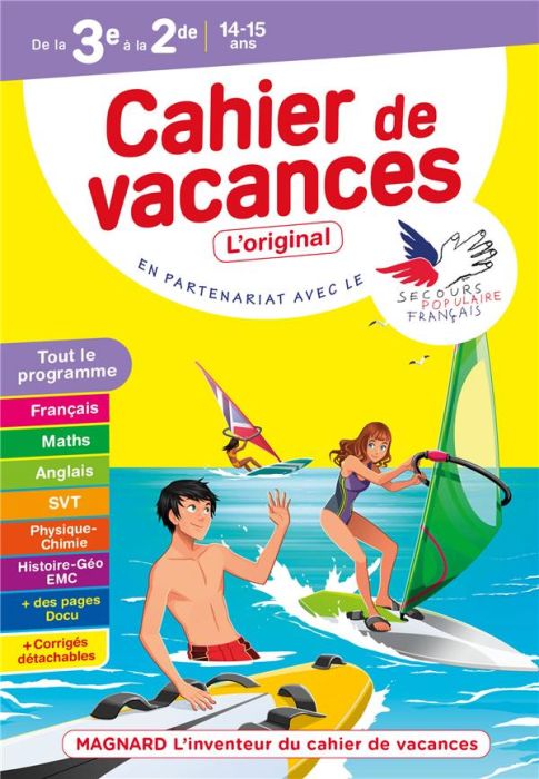 Emprunter Cahier de vacances de la 3e à la 2de. Edition 2021 livre