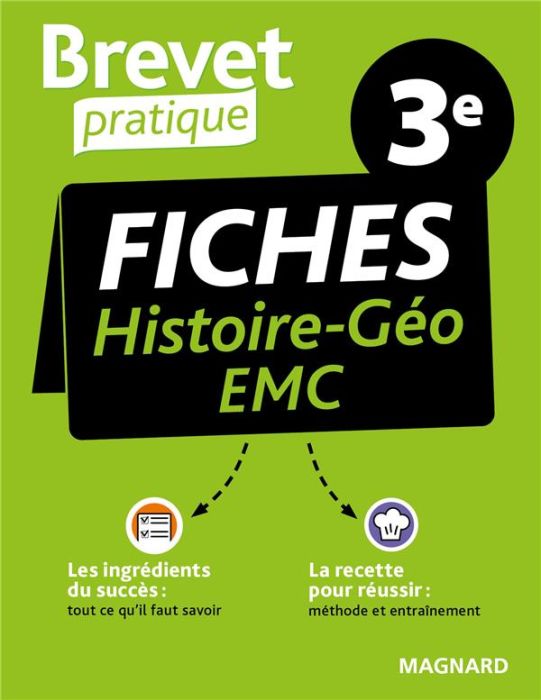 Emprunter Fiches Histoire-Géo-EMC 3e. Edition 2021 livre