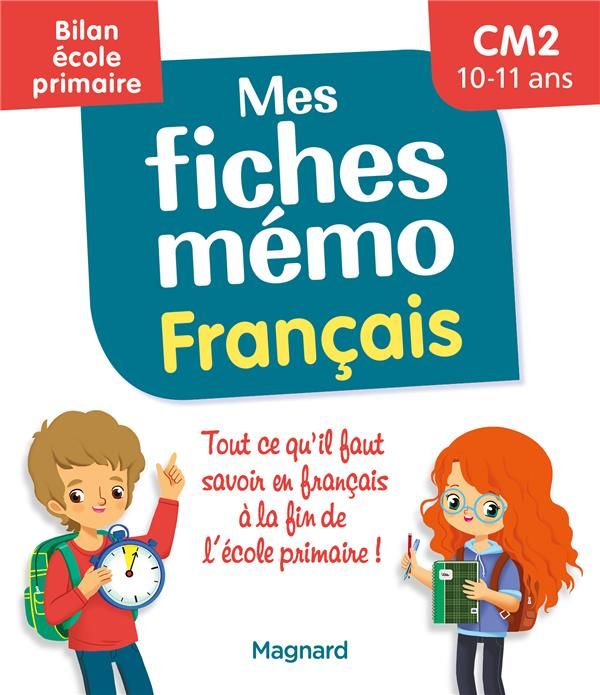 Emprunter Mes fiches mémo Français CM2. Bilan école primaire, Edition 2022 livre