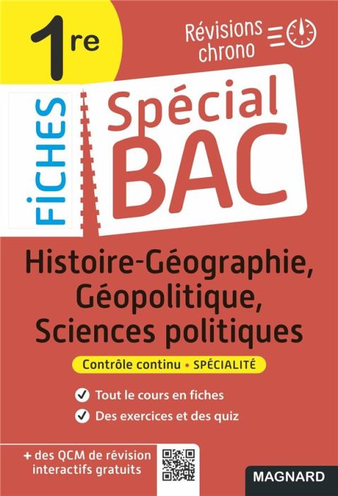 Emprunter Histoire-Géographie, Géopolitique, Sciences politiques 1re. Edition 2022 livre