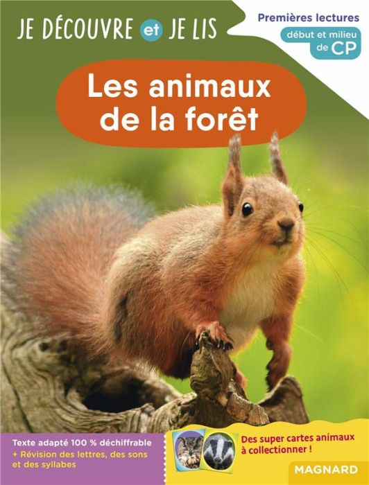 Emprunter Les animaux de la forêt. Premières lectures, début et milieu de CP livre