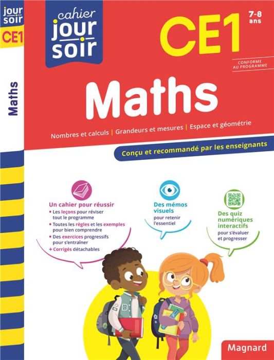 Emprunter Cahier du jour/Cahier du soir Maths CE1. Edition 2023 livre