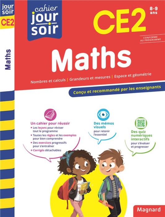 Emprunter Cahier du jour/Cahier du soir Maths CE2. Edition 2023 livre