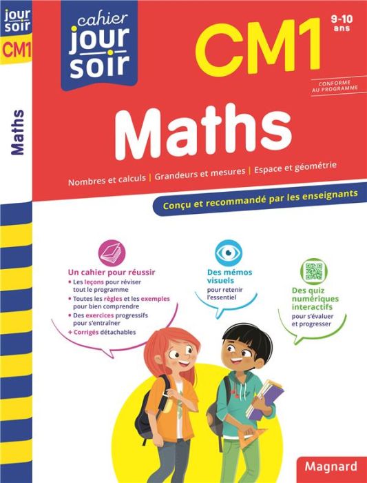 Emprunter Cahier du jour/Cahier du soir Maths CM1. Edition 2023 livre