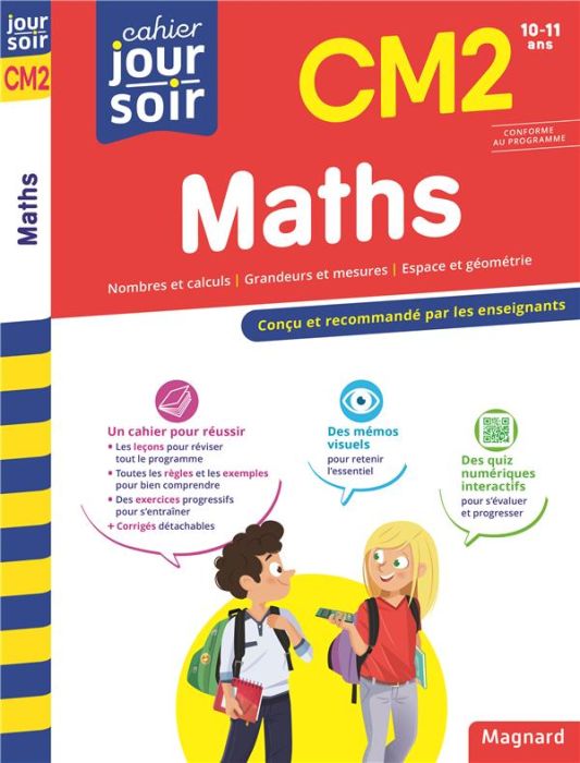 Emprunter Cahier du jour/Cahier du soir Maths CM2. Edition 2023 livre