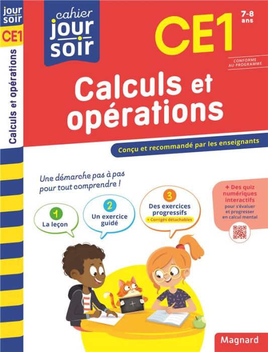 Emprunter Cahier du jour/Cahier du soir Calculs et opérations CE1. Edition 2023 livre