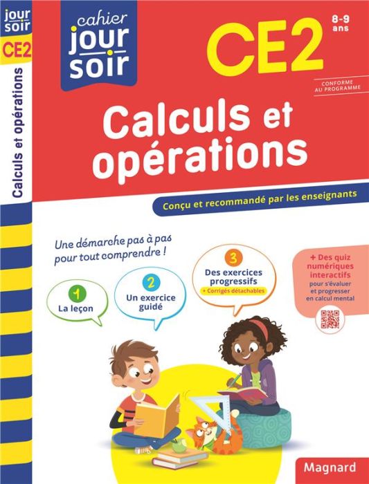 Emprunter Cahier du jour/cahier du soir Calculs et opérations CE2 livre