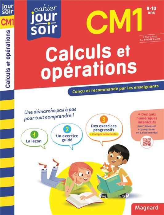 Emprunter Cahier du jour/Cahier du soir Calculs et opérations CM1. Edition 2023 livre