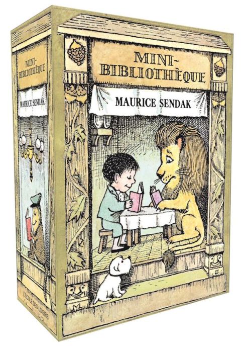 Emprunter Mini bibliothèque Maurice Sendak. Coffret en 4 volumes : Pascal %3B Ma soupe de poule au riz %3B J'adore livre