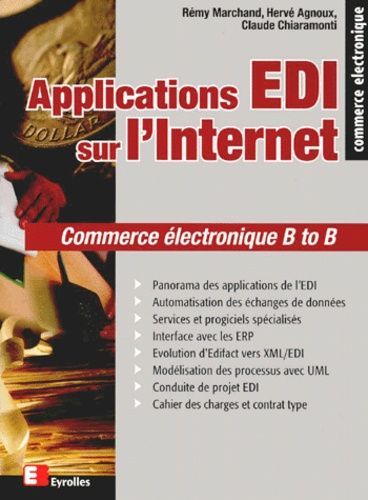 Emprunter APPLICATIONS EDI SUR L'INTERNET. Commerce électronique B to B livre