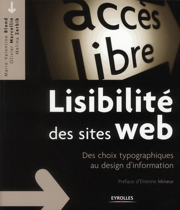 Emprunter Lisibilité des sites web. Des choix typographiques au design d'information livre