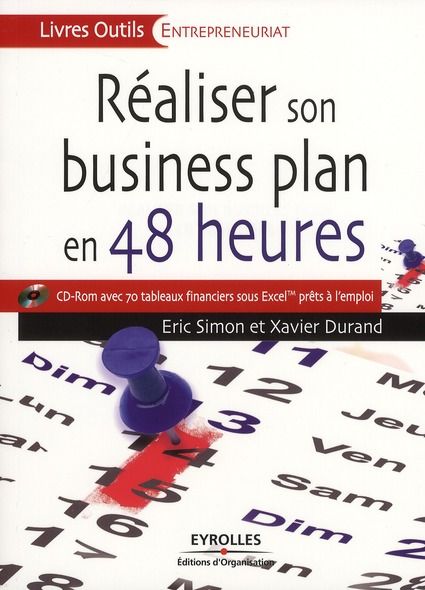 Emprunter Réaliser son business plan en 48 heures. Avec 1 CD-ROM livre