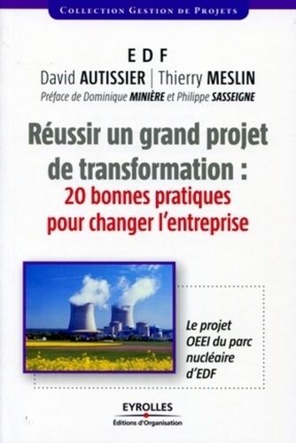 Emprunter Réussir un grand projet de transformations : 20 bonnes pratiques pour changer l'entreprise. Le proje livre