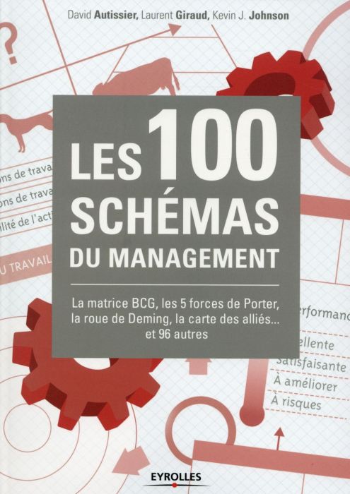 Emprunter Les 100 schémas du management. La matrice BCG, les 5 forces de Porter, la roue de Deming, la carte d livre