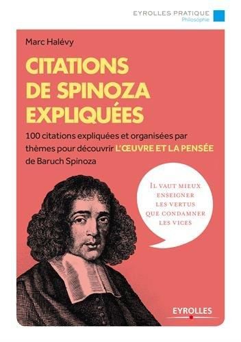 Emprunter Citations de Spinoza expliquées. 2e édition livre