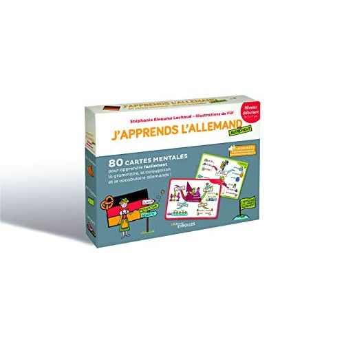 Emprunter J'apprends l'allemand autrement niveau débutant. 80 cartes mentales pour apprendre facilement la gra livre