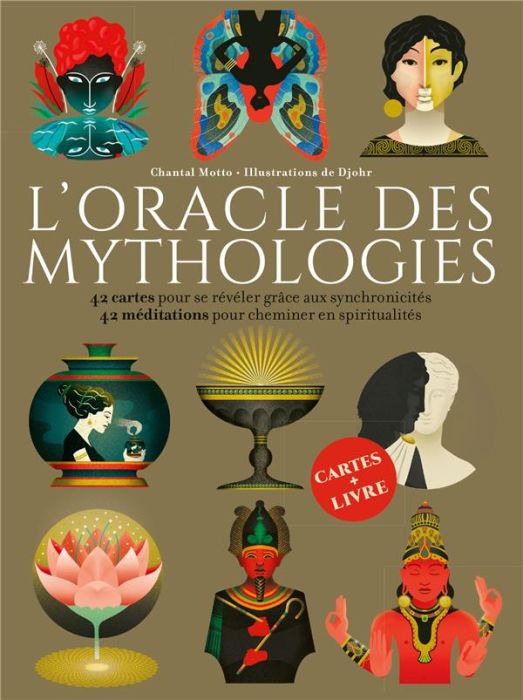 Emprunter L'oracle des mythologies. 42 cartes pour se révéler grâce aux synchronicités %3B 42 méditations pour c livre