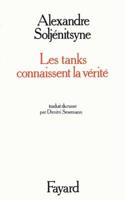 Emprunter Les tanks connaissent la vérité. Scénario pour écran variable livre