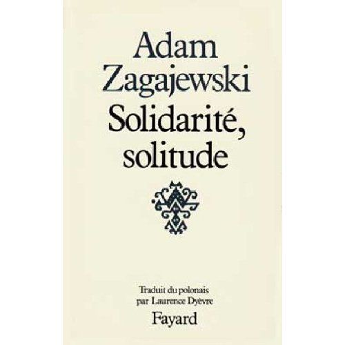 Emprunter Solidarité, solitude livre