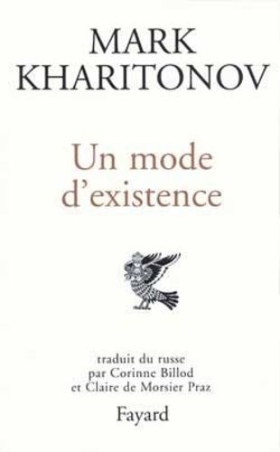 Emprunter Un mode d'existence. Essais livre