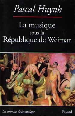 Emprunter La musique sous la République de Weimar livre