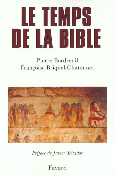 Emprunter Le temps de la Bible livre