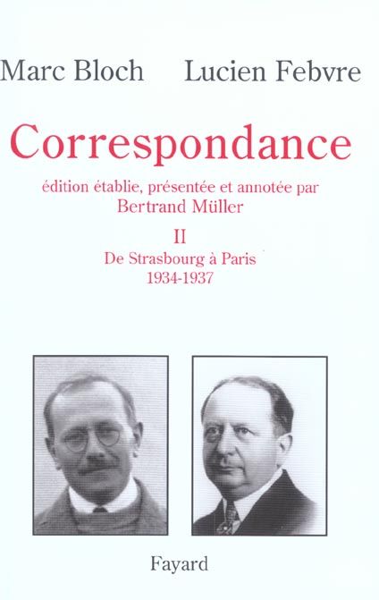 Emprunter Correspondance. Volume 2, De Strasbourg à Paris (1934-1937) livre