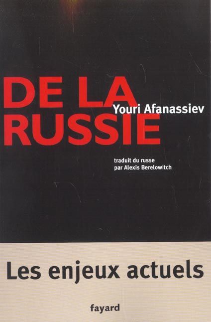 Emprunter De la Russie. Les enjeux actuels livre