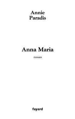 Emprunter Anna-Maria livre