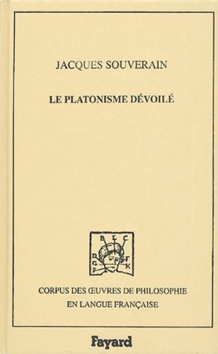 Emprunter Le platonisme dévoilé livre