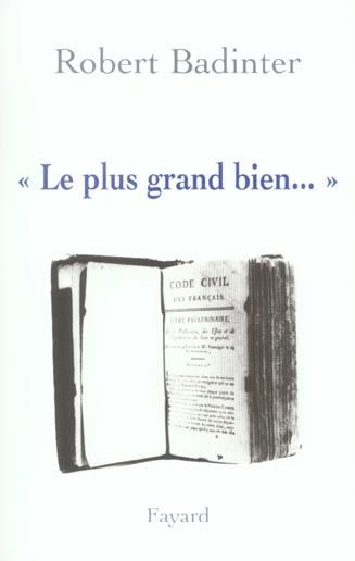 Emprunter Le plus grand bien ... livre