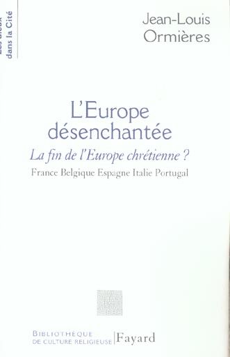 Emprunter L'Europe désenchantée livre