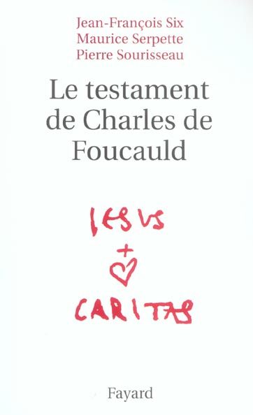 Emprunter Le testament de Charles de Foucauld livre