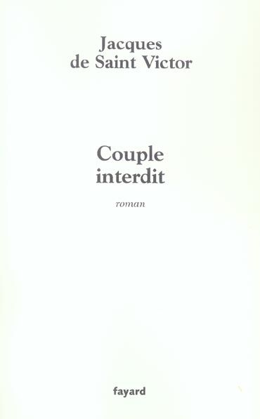 Emprunter Couple interdit livre