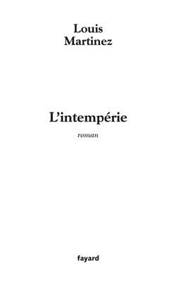 Emprunter L'intempérie livre