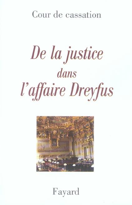 Emprunter De la justice dans l'affaire Dreyfus livre