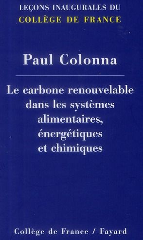 Emprunter Le carbone renouvelable dans les systèmes alimentaires, énergétiques et chimiques livre