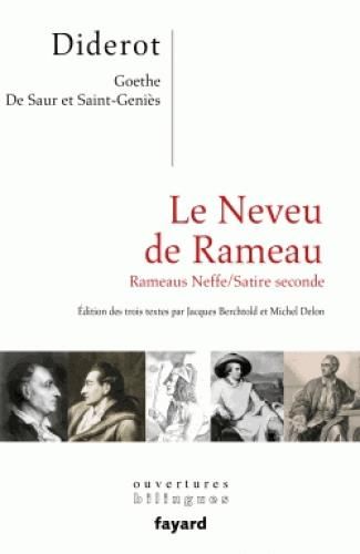 Emprunter Le neveu de Rameau %3B Rameaus Neffe %3B Satire seconde livre