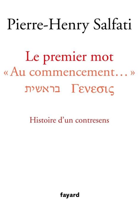 Emprunter Le premier mot. Histoire d'un contresens livre