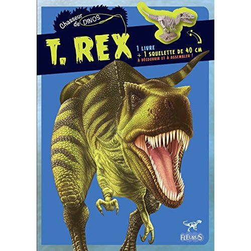 Emprunter T.Rex. 1 livre + 1 squelette de 40 cm à assembler livre