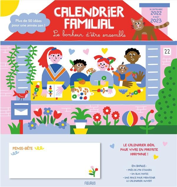 Emprunter Calendrier familial Le bonheur d'être ensemble. Edition 2022-2023 livre