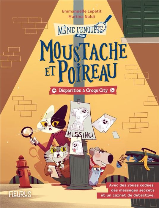 Emprunter Moustache et Poireau : Disparition à Croqu'City livre