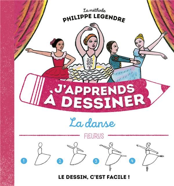 Emprunter J'apprends à dessiner la danse livre