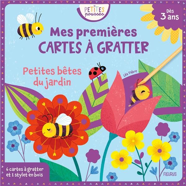 Emprunter Petites bêtes du jardin. Mes premières cartes à gratter, avec 6 cartes à gratter et 1 stylet livre