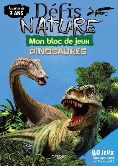 Emprunter Mon bloc de jeux dinosaures livre