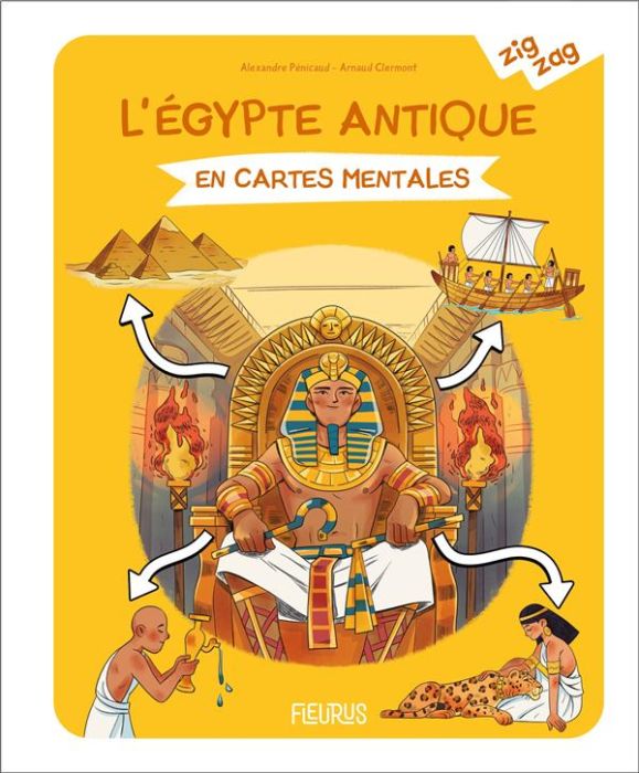 Emprunter L'Egypte antique en cartes mentales livre