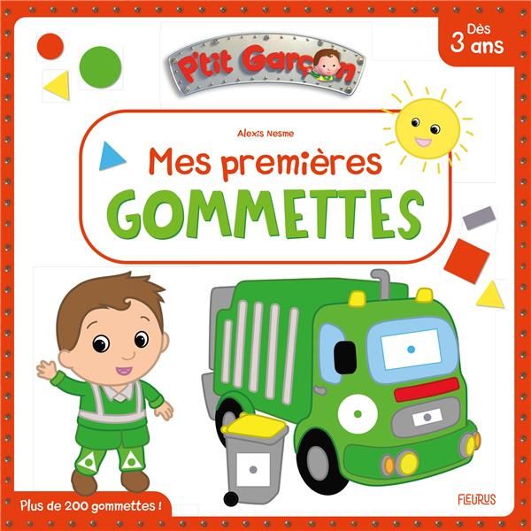 Emprunter Mes premières gommettes camion-poubelle livre