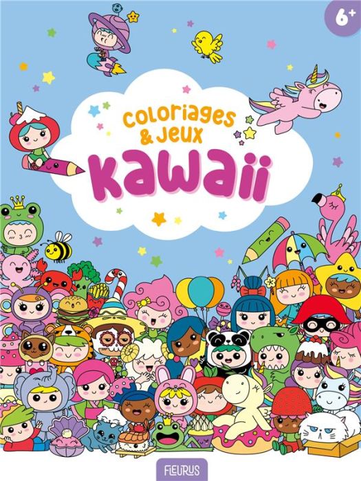 Emprunter Coloriages & jeux kawaii livre