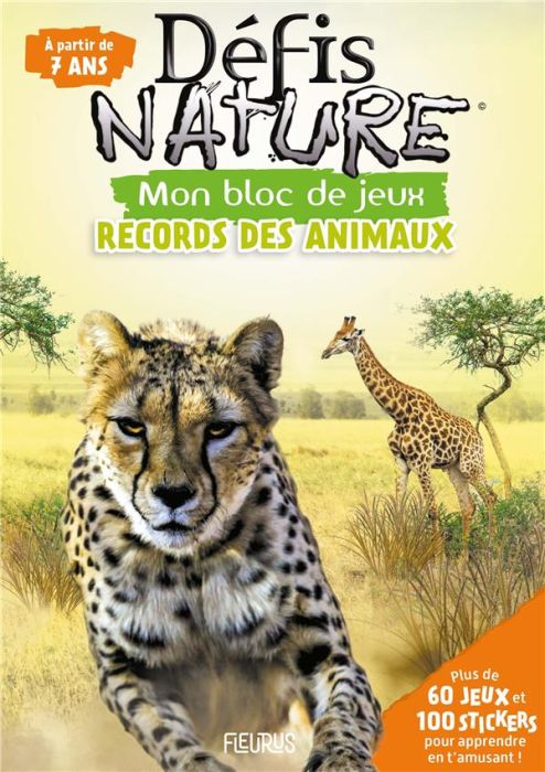 Emprunter Mon bloc de jeux records des animaux livre